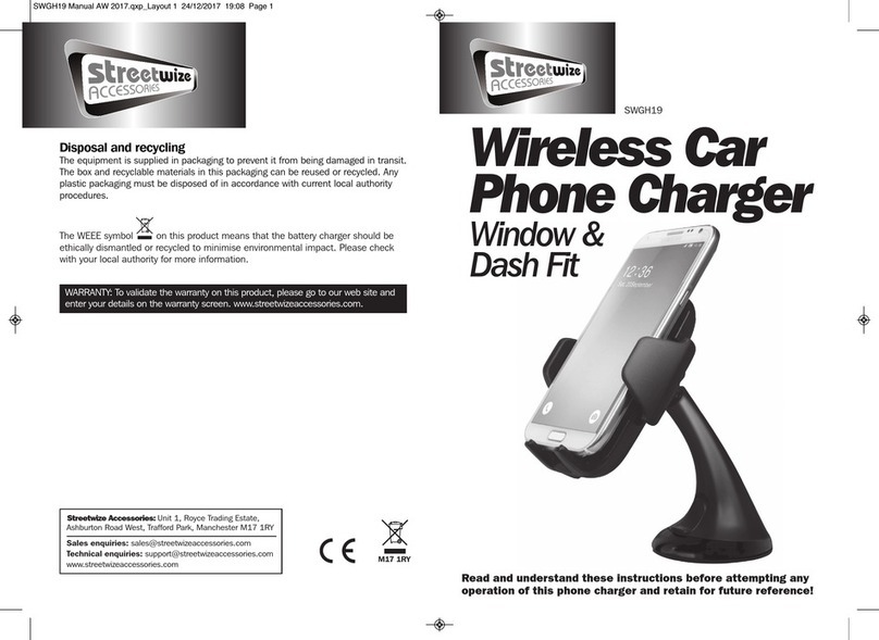 Streetwize SWGH19 manual