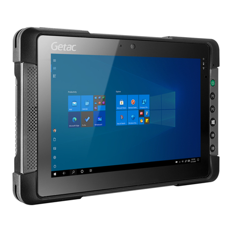 Getac T800 ANDROID manual