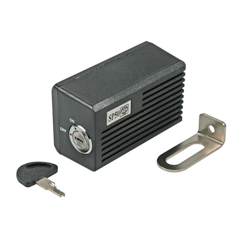 Velleman SP50 SIMPLE CYCLE GUARD quick start guide