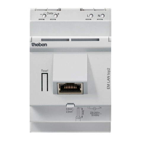 Theben EM LAN top2 quick start guide