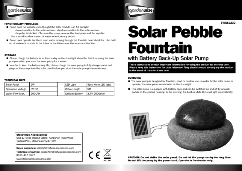 Solarwize SWGSL232 manual