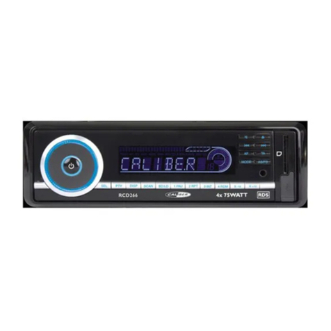 Caliber RCD266BT User manual