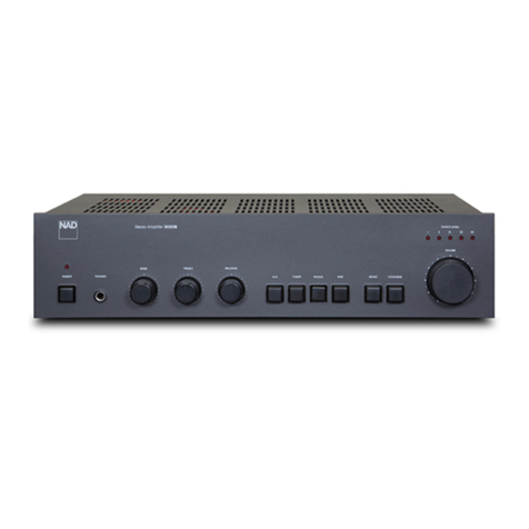 NAD 3020A Instructions for installation and operation