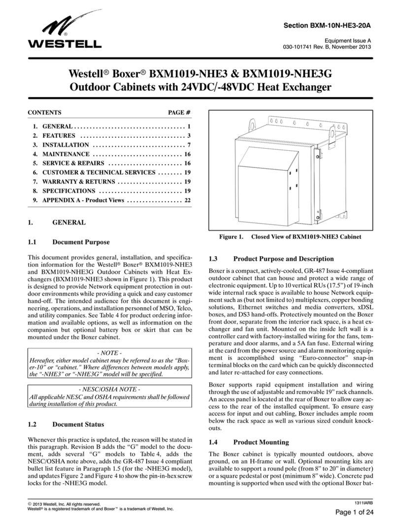 Westell Boxer BXM1019-NHE3 manual