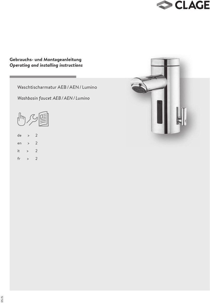 clage AEB Instruction Manual