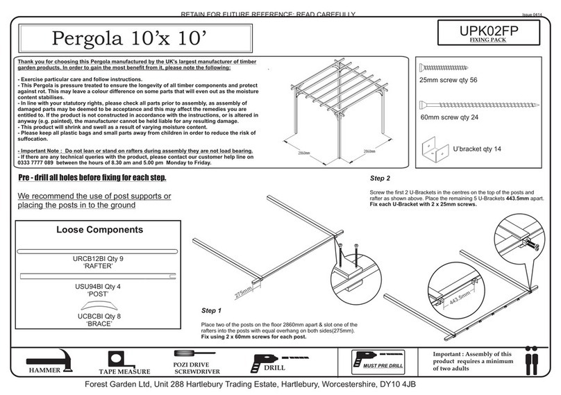 Forest garden UPK02FP quick start guide Forest garden UPK02FP quick start guide