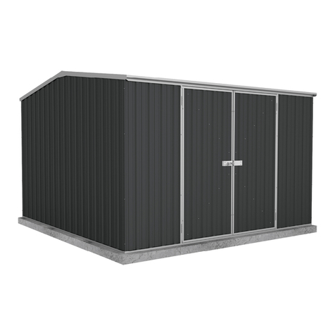 ABSCO SHEDS Premier Assembly instructions