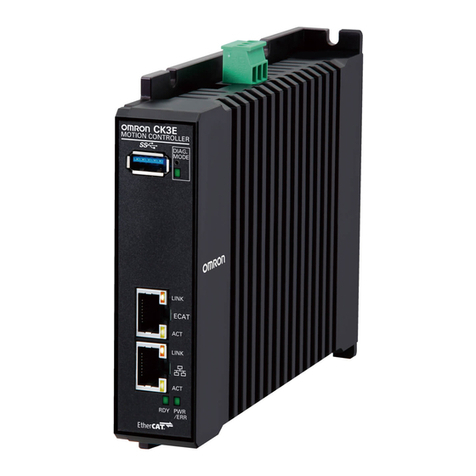 Omron CK3E Series User guide Omron CK3E Series User guide