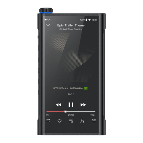 Fiio M15 User manual