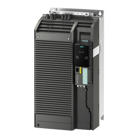 Siemens SINAMICS G Series User manual Siemens SINAMICS G Series User manual