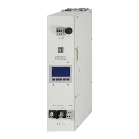 Elektro-Automatik EA-PSI 800 R manual