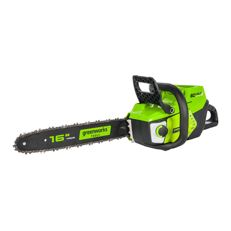 GreenWorks CSC401 User manual