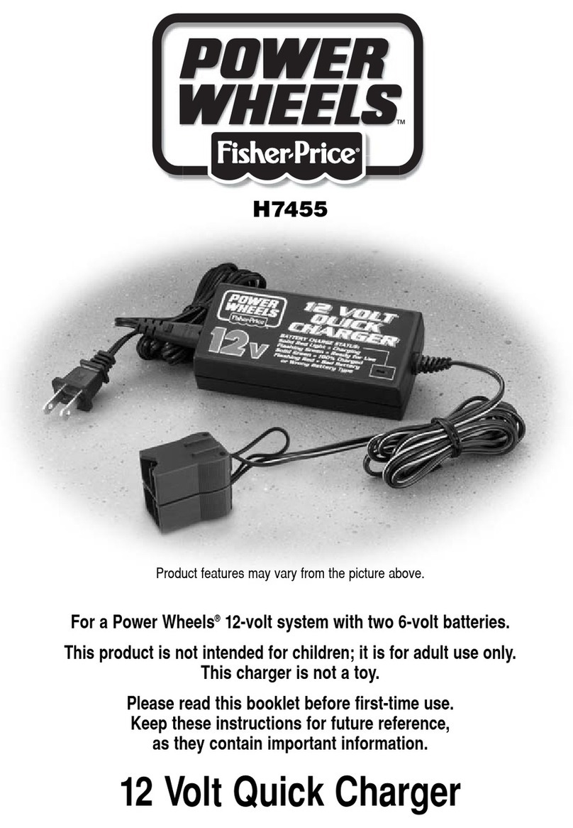Fisher-Price POWER WHEELS H7455 manual