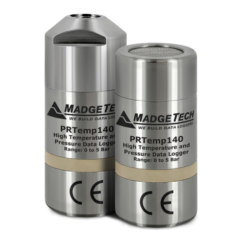 MadgeTech PRTemp140 Specification sheet