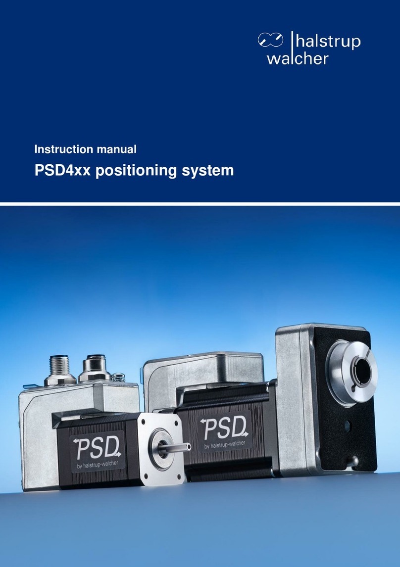 halstrup-walcher PSD4 Series instruction manual