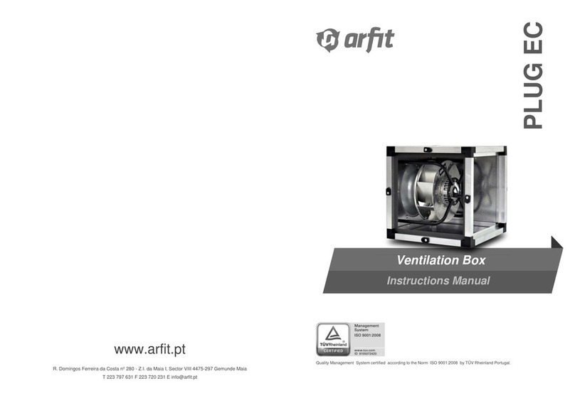 Arfit PLUG EC instruction manual