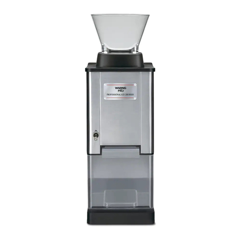 Waring IC70 Instructions/recipe book