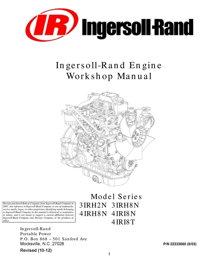 Ingersoll-Rand IR Series Instruction manual Ingersoll-Rand IR Series Instruction manual