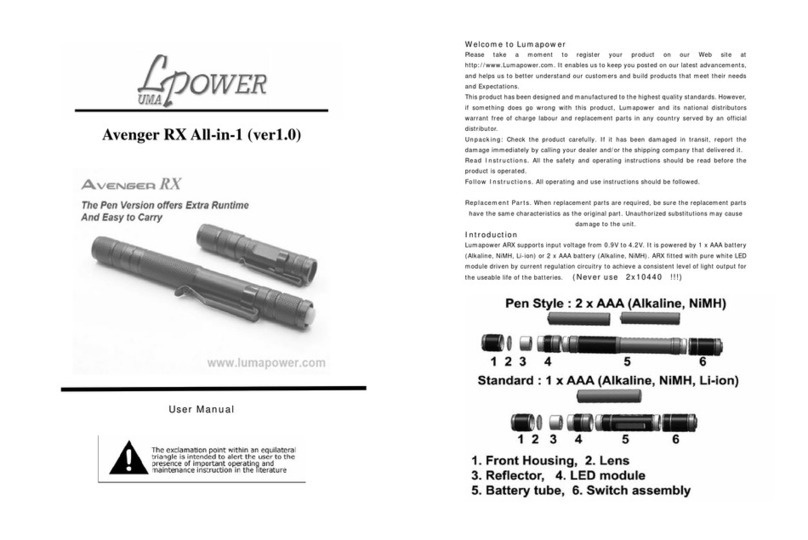 Lpower Avenger RX user manual