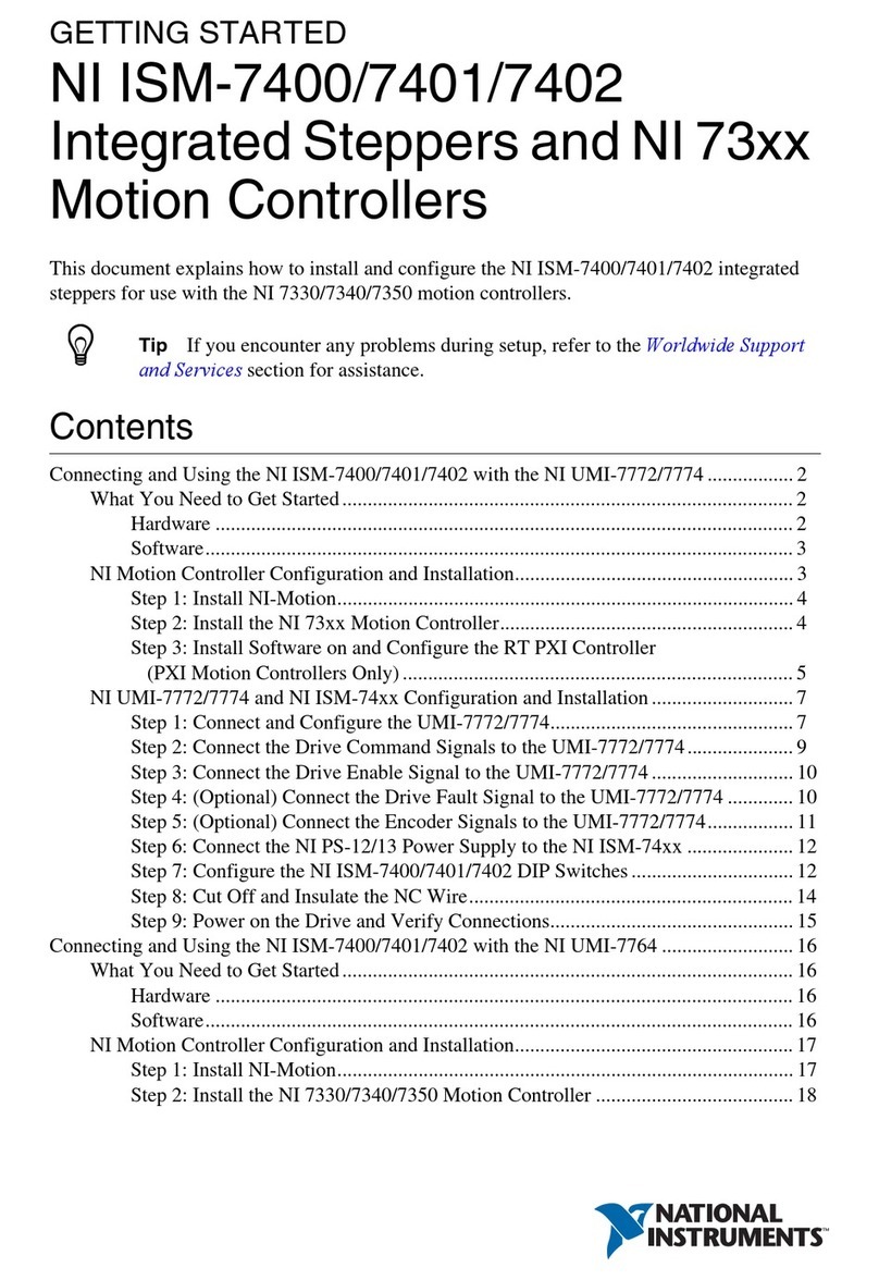National Instruments 73 Series User manual