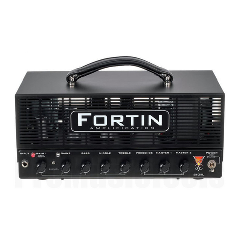 Fortin Amplification SIGIL quick start guide
