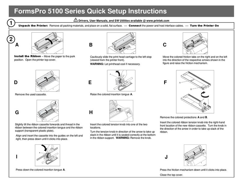 Dascom PRINTEC FormsPro 5100 Series Manual