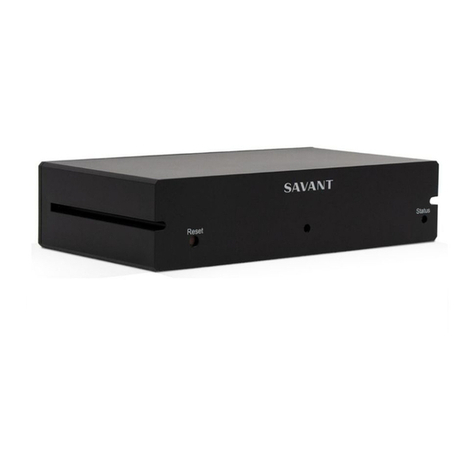 Savant S2 User manual