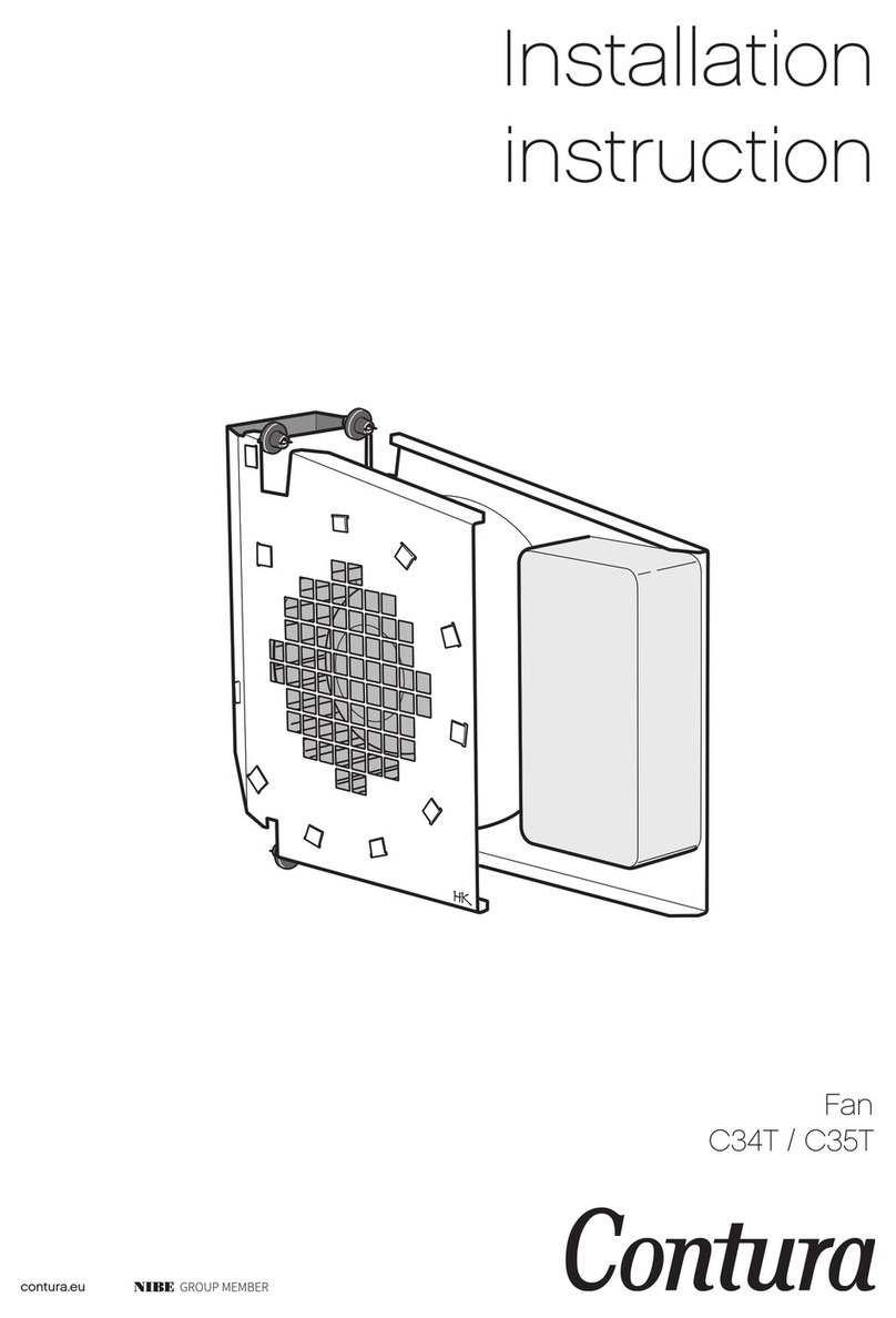 Nibe Contura C34T Installation instruction Nibe Contura C34T Installation instruction