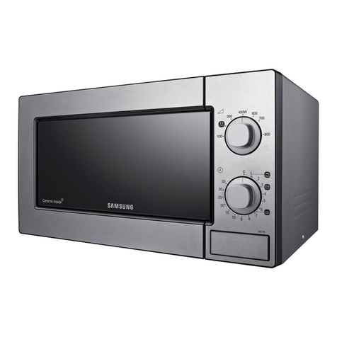 Samsung ME71M Owner's instructions & cooking guide