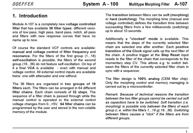 DOEPFER A-107 manual