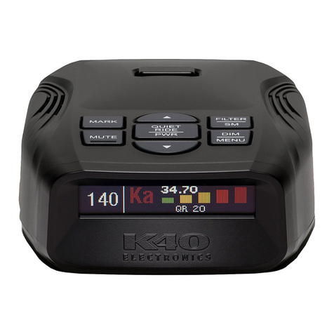 K40 ELECTRONICS Platinum100 manual