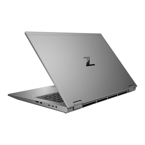 HP ZBook Fury 17 G7 Manual