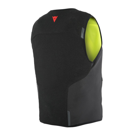 DAINESE D-AIR STREET SMART F INFORMATIVE NOTE