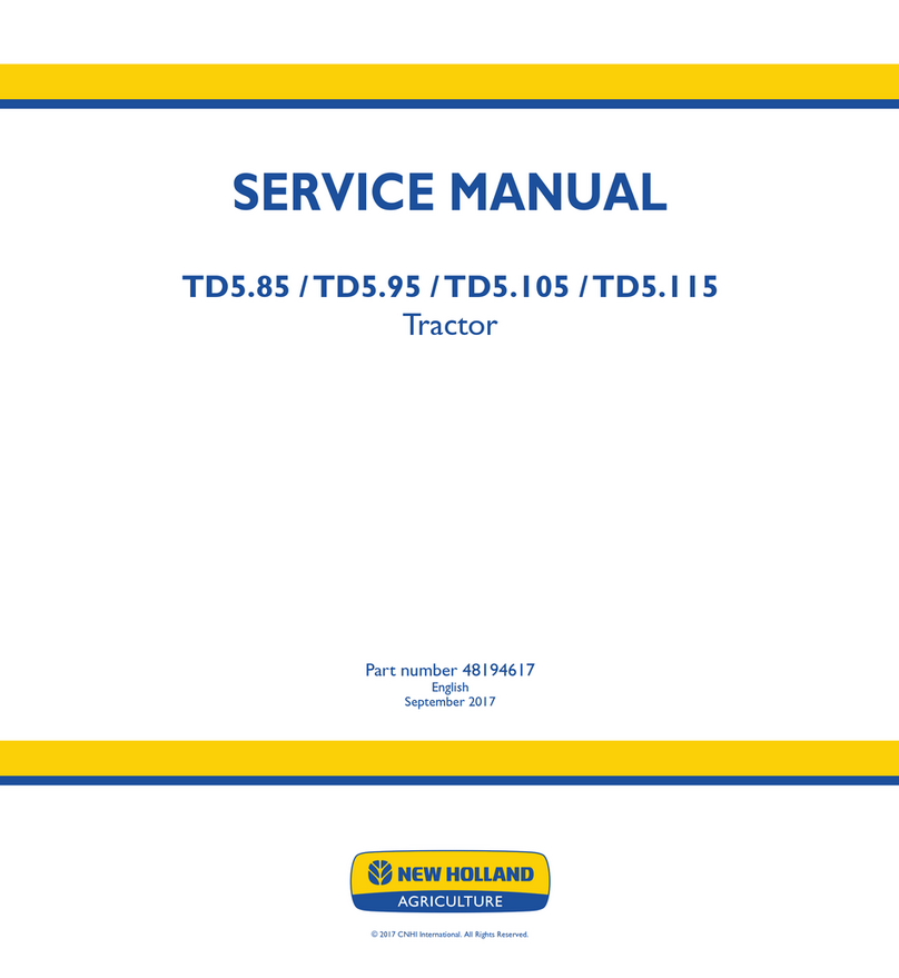 New Holland TD5.85 User manual