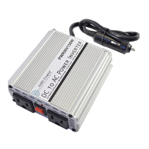AIMS PWRINV150W owner's manual