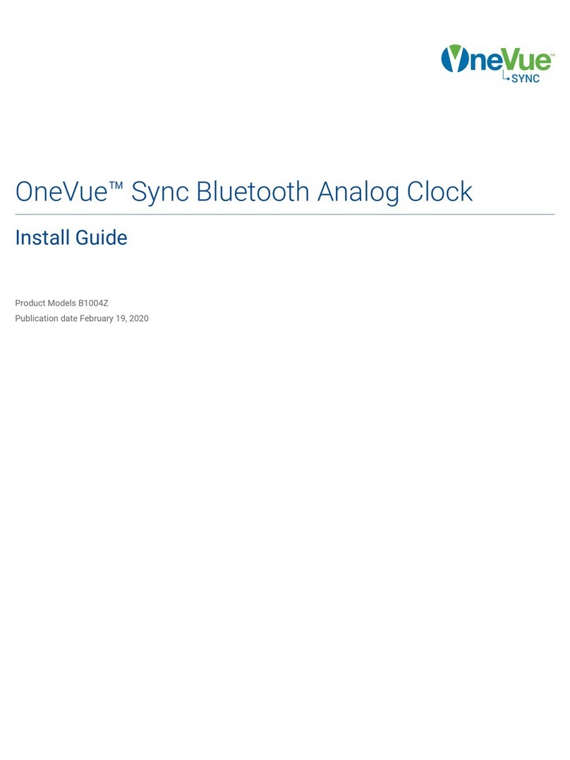 OneVue Sync Bluetooth User manual