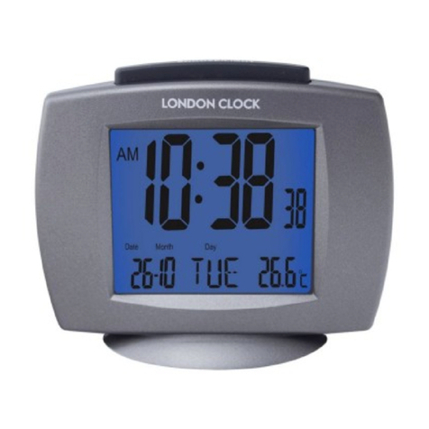 Argos London Clock 239/7106 manual