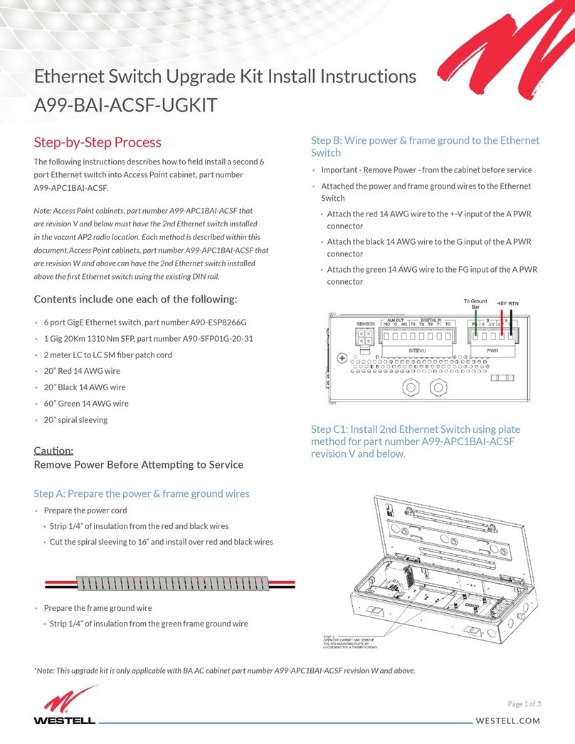 Westell A99-BAI-ACSF-UGKIT Configuration guide