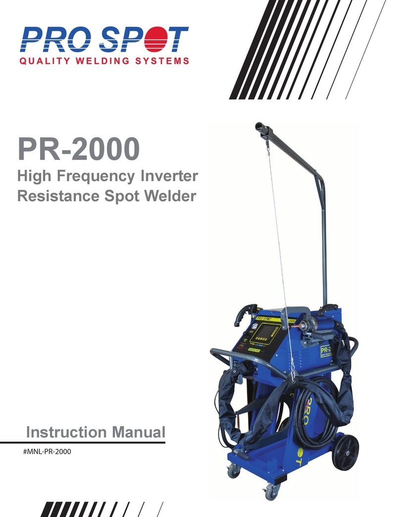 Pro Spot PR-2000 instruction manual