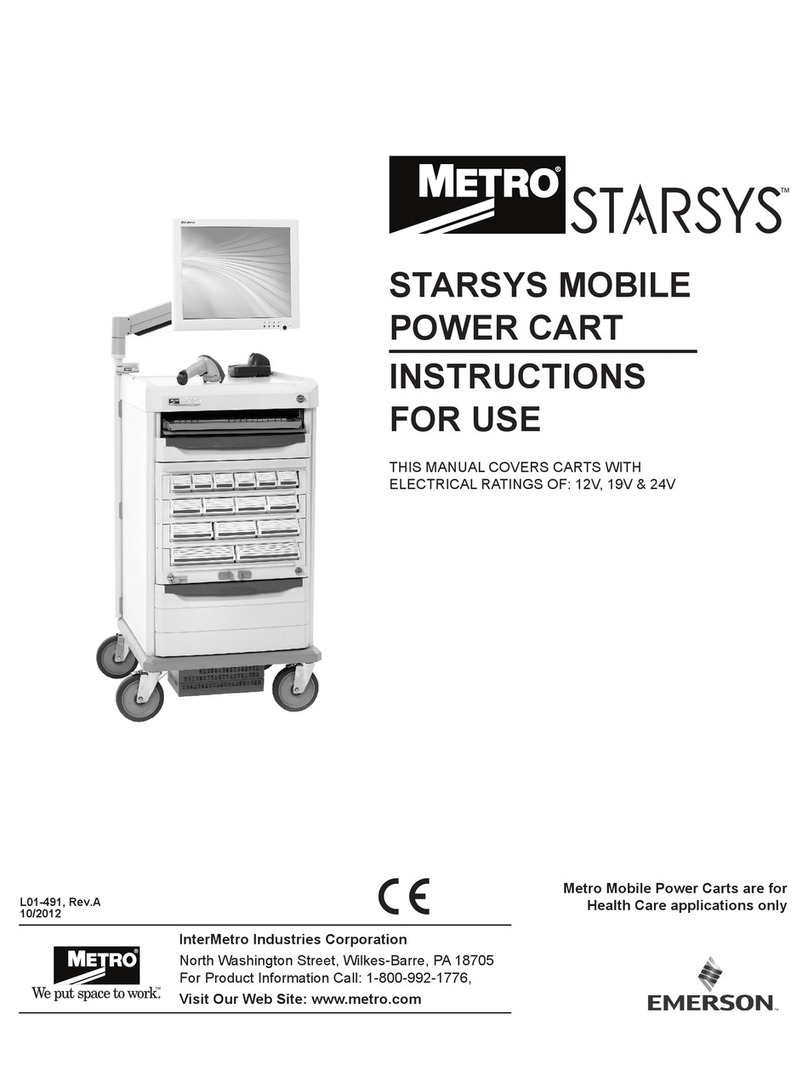 Metro DataVac STARSYS WIRELESS User manual