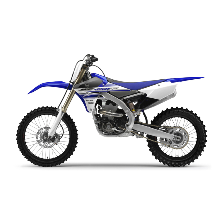 Yamaha YZ450F Owner's service manual