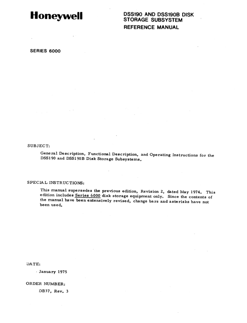 Honeywell FocusPRO 6000 Series Reference manual