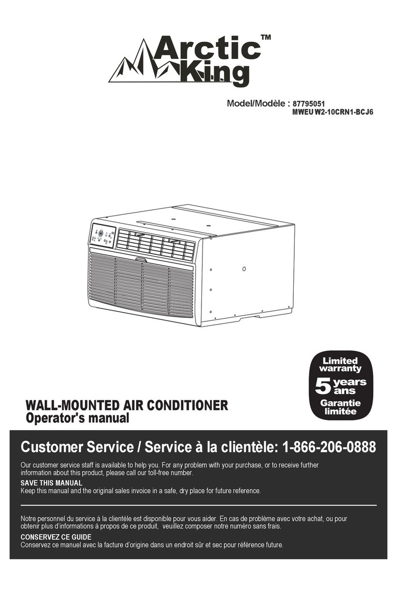 Arctic King 87795051 User manual