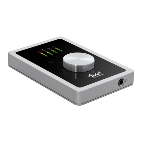 Apogee Apogee Duet user guide