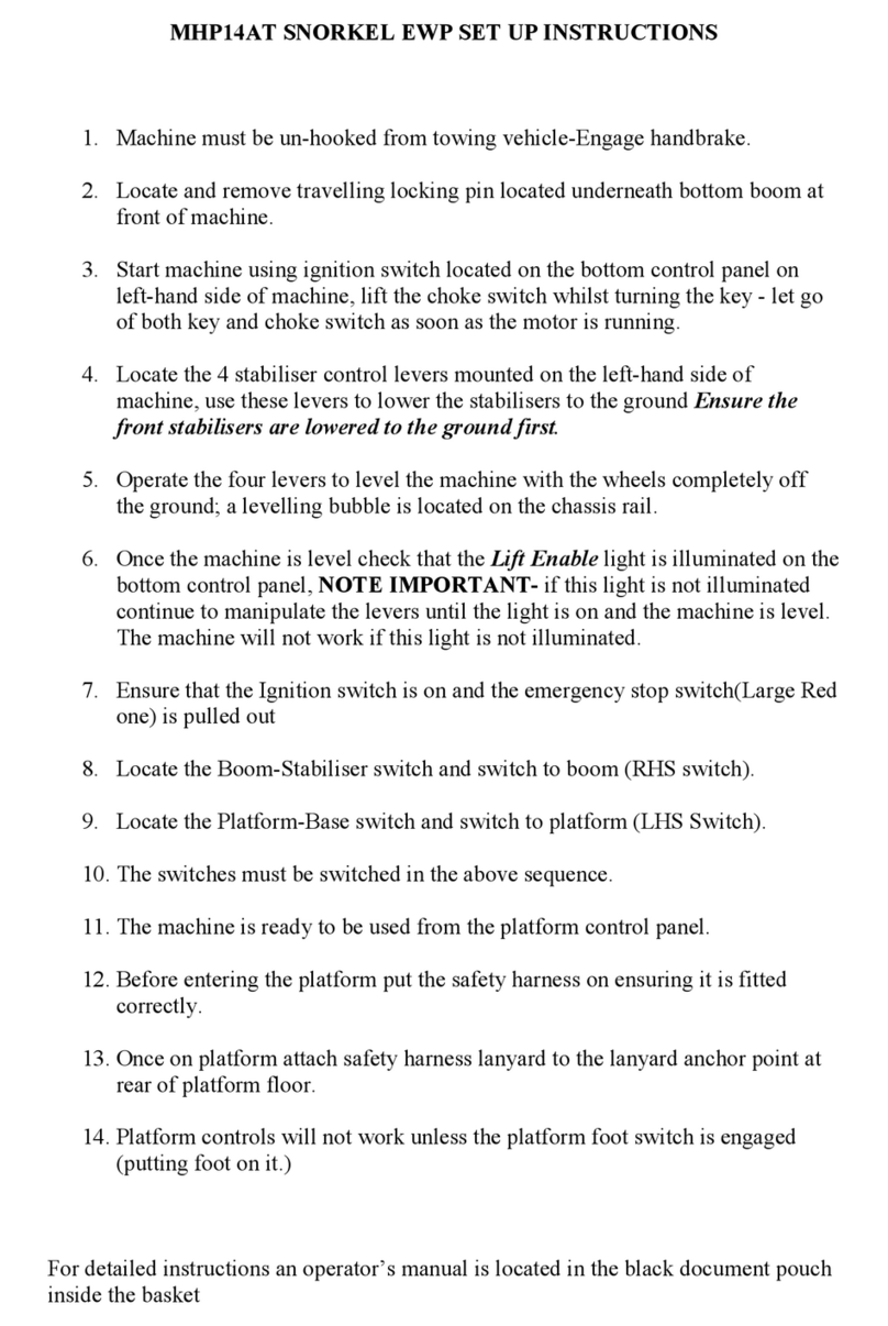Snorkel MHP14AT Setup instructions
