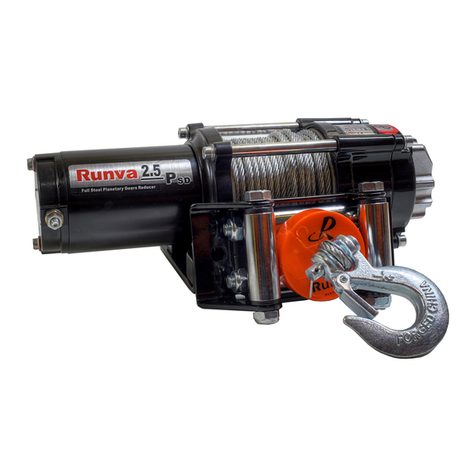 Runva 2.5 PSD User manual