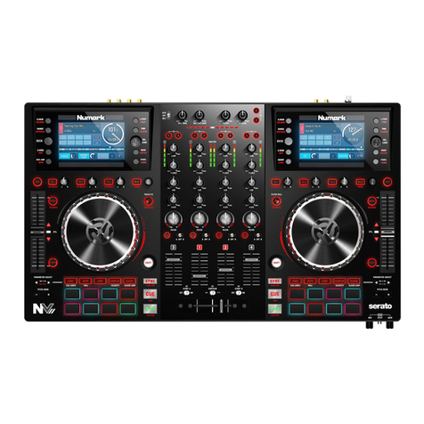 Serato DJ NUMARK NVII User manual Serato DJ NUMARK NVII User manual