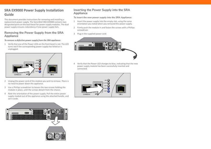 SonicWALL SRA EX9000 installation guide