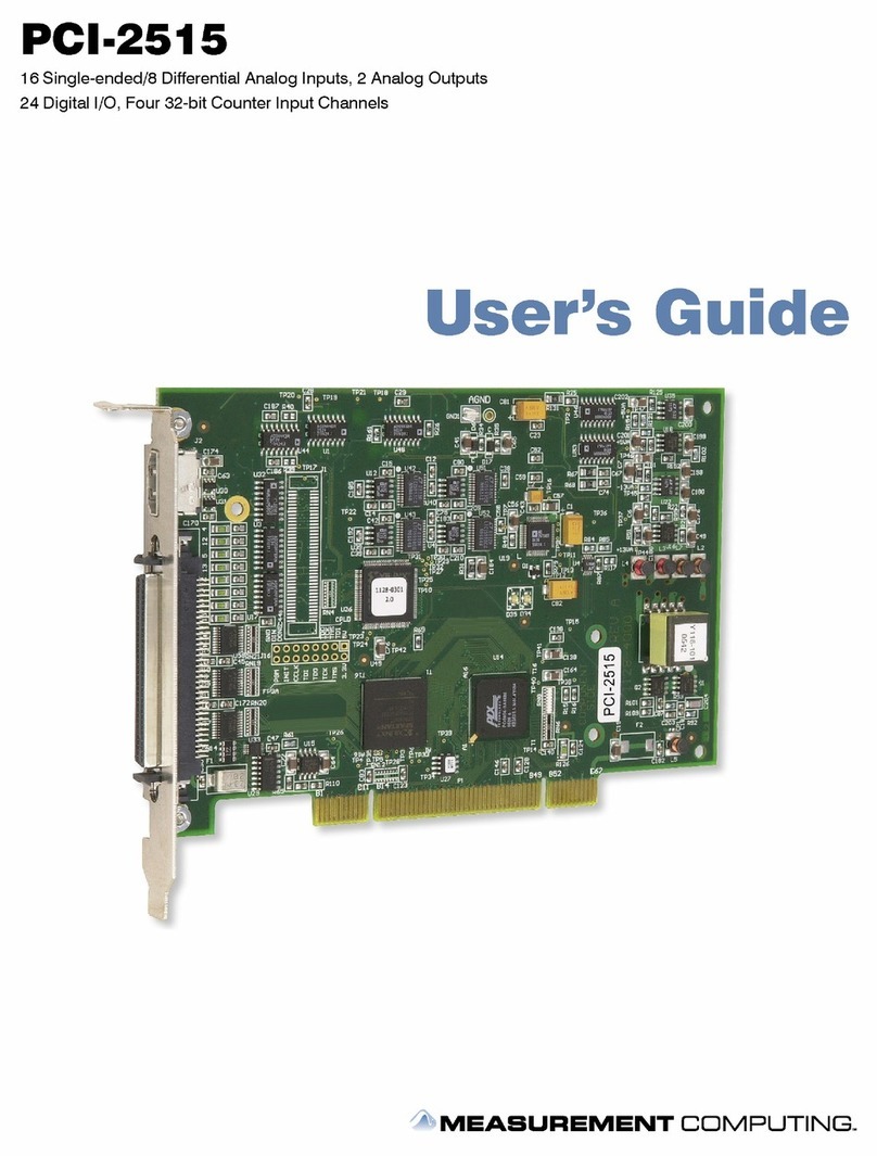Measurement Computing PCI-2515 user guide