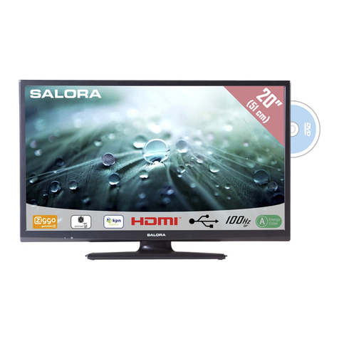 Salora 20LED9105CD User manual